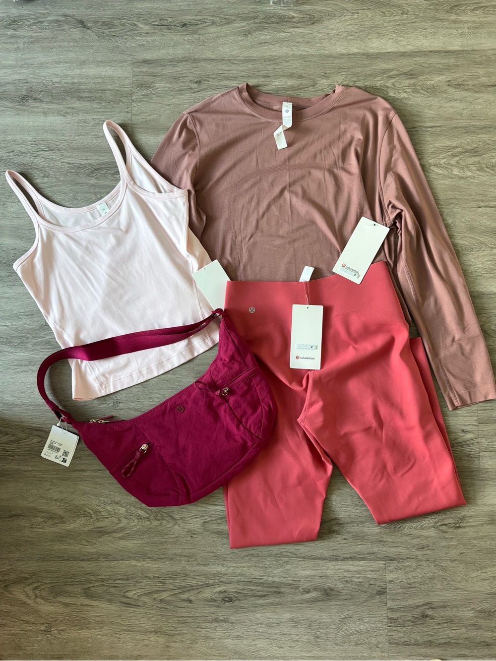 Lululemon Size 10 Pink/ Rose Bundle